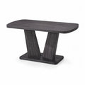 Esstisch rechteckig dunkelbraun Mangoholz 140x80 cm