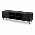 TV-Schrank aus MDF Schwarz 186x40x56 cm
