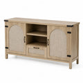 Sideboard aus Holz mit Regalen und Türen 150cm